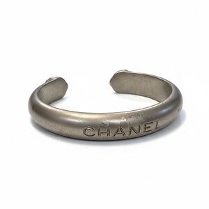 Chanel Silver Lions Cuff Bracelet